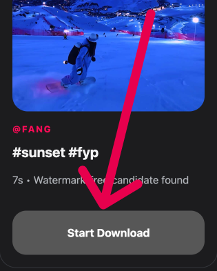 Download TikTok video
